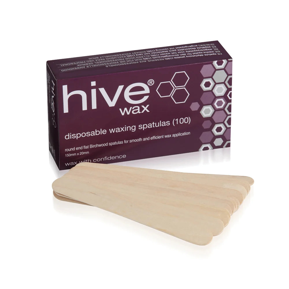 HIVE Disposable Waxing Spatulas (100 pack)