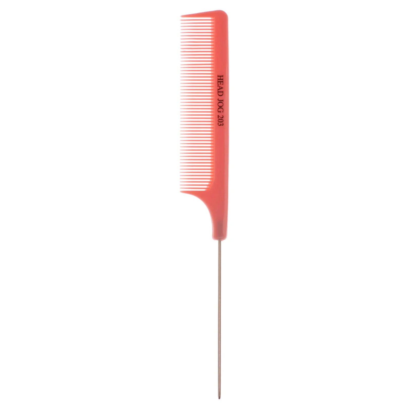 Head Jog 203 Pin Tail Comb - Pink