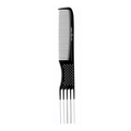 Head Jog 204 Metal Pin Comb - Black