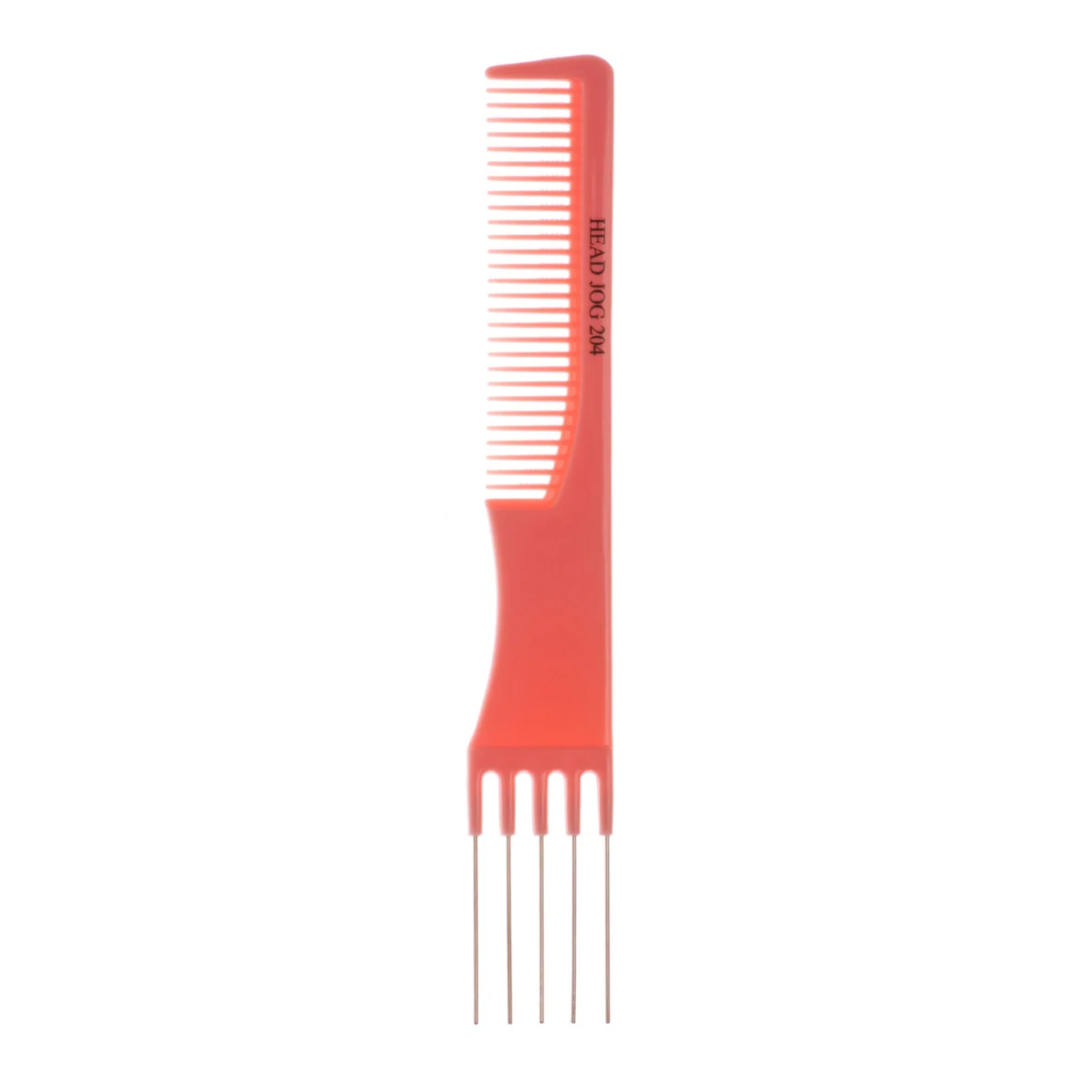 Head Jog 204 Metal Pin Comb - Pink