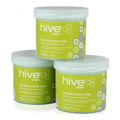 HIVE Tea Tree Creme Wax 3 for 2 425g