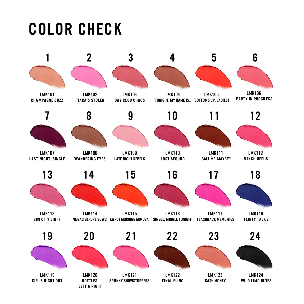 J.Cat Lipfinity Matte Lip
