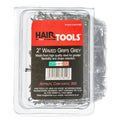 Hair Tools 2" Waved Grips Grey (Box of 500)