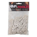 Hair Tools Perm Rod Rubbers - Flat Short (Pack of 50)