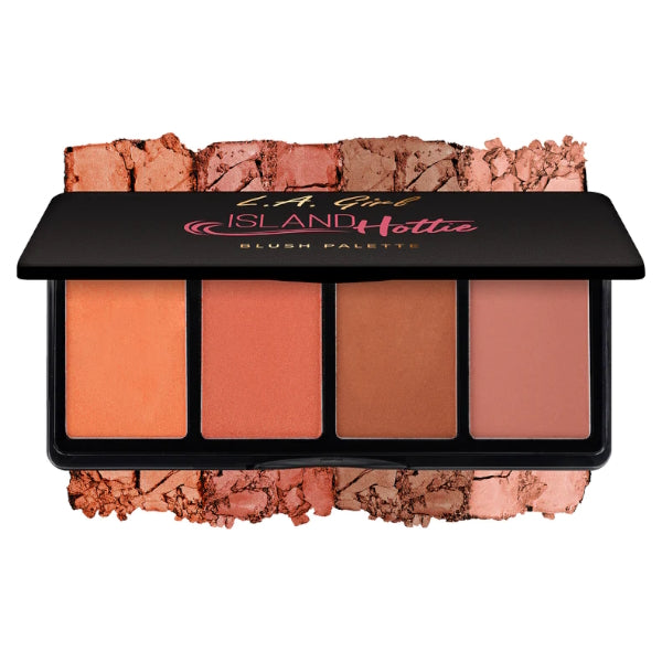 L.A. Girl Fanatic Blush Palette - Island Hottie