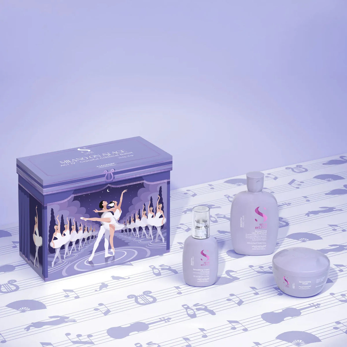 Alfaparf Semi Di Lino Smooth Holiday Kit