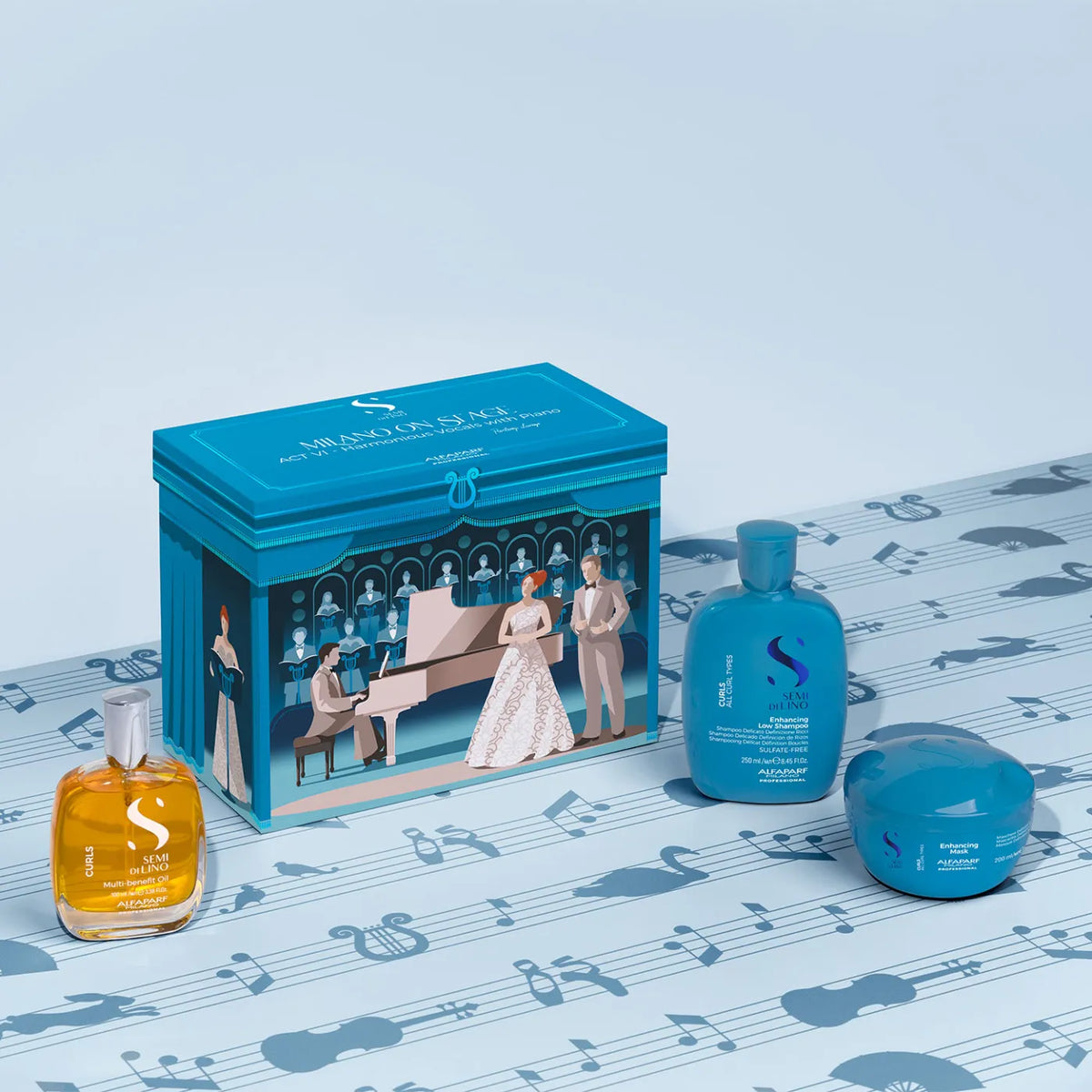 Alfaparf Semi Di Lino Curls Holiday Kit
