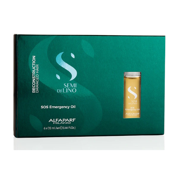 Alfaparf Semi Di Lino Reconstruction Emergency Oil 6 x 13ml