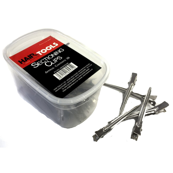 Hair Tools Section Clips (Box of 36)