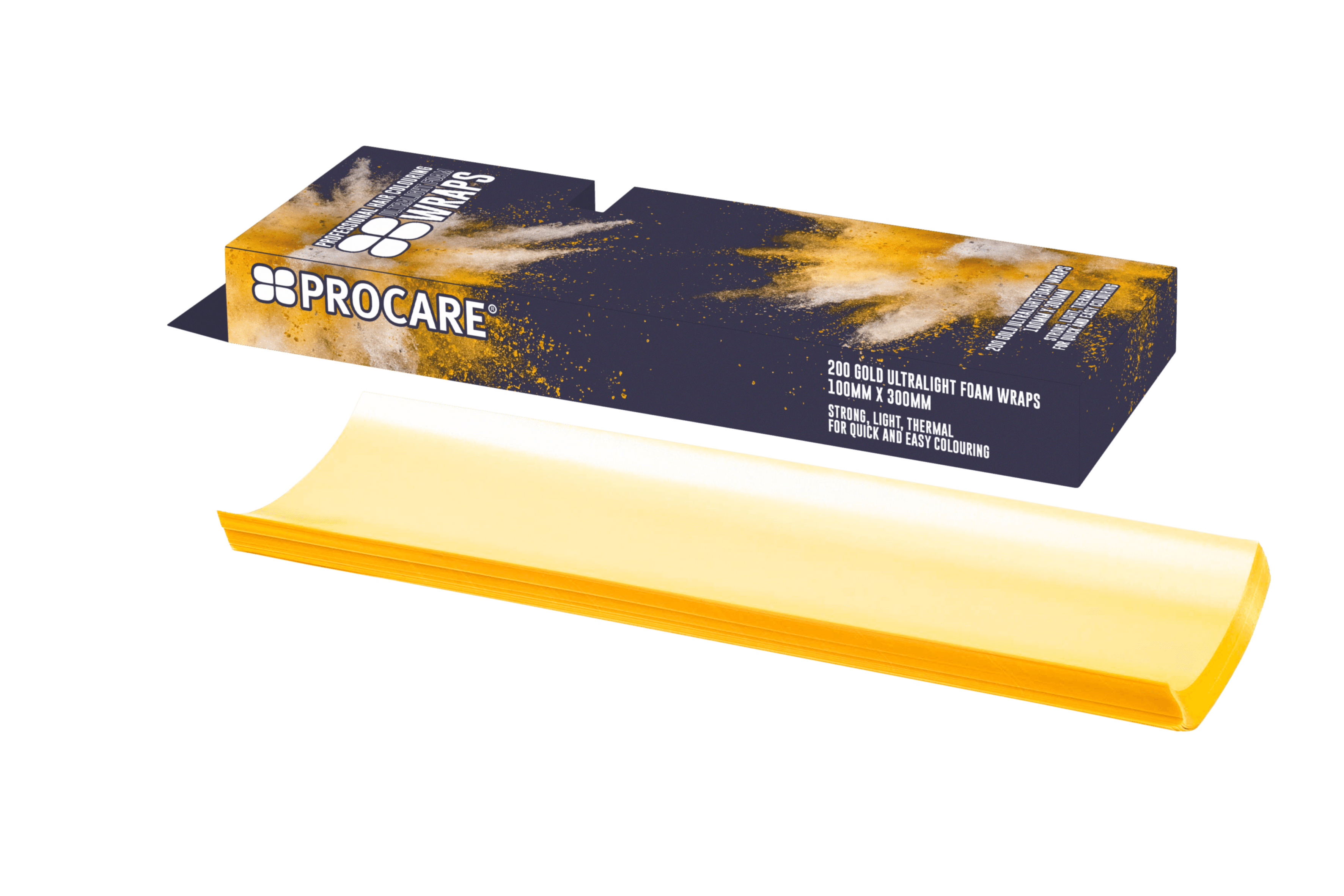 Procare Ultralight Gold Foam Wraps 100mm x 300mm