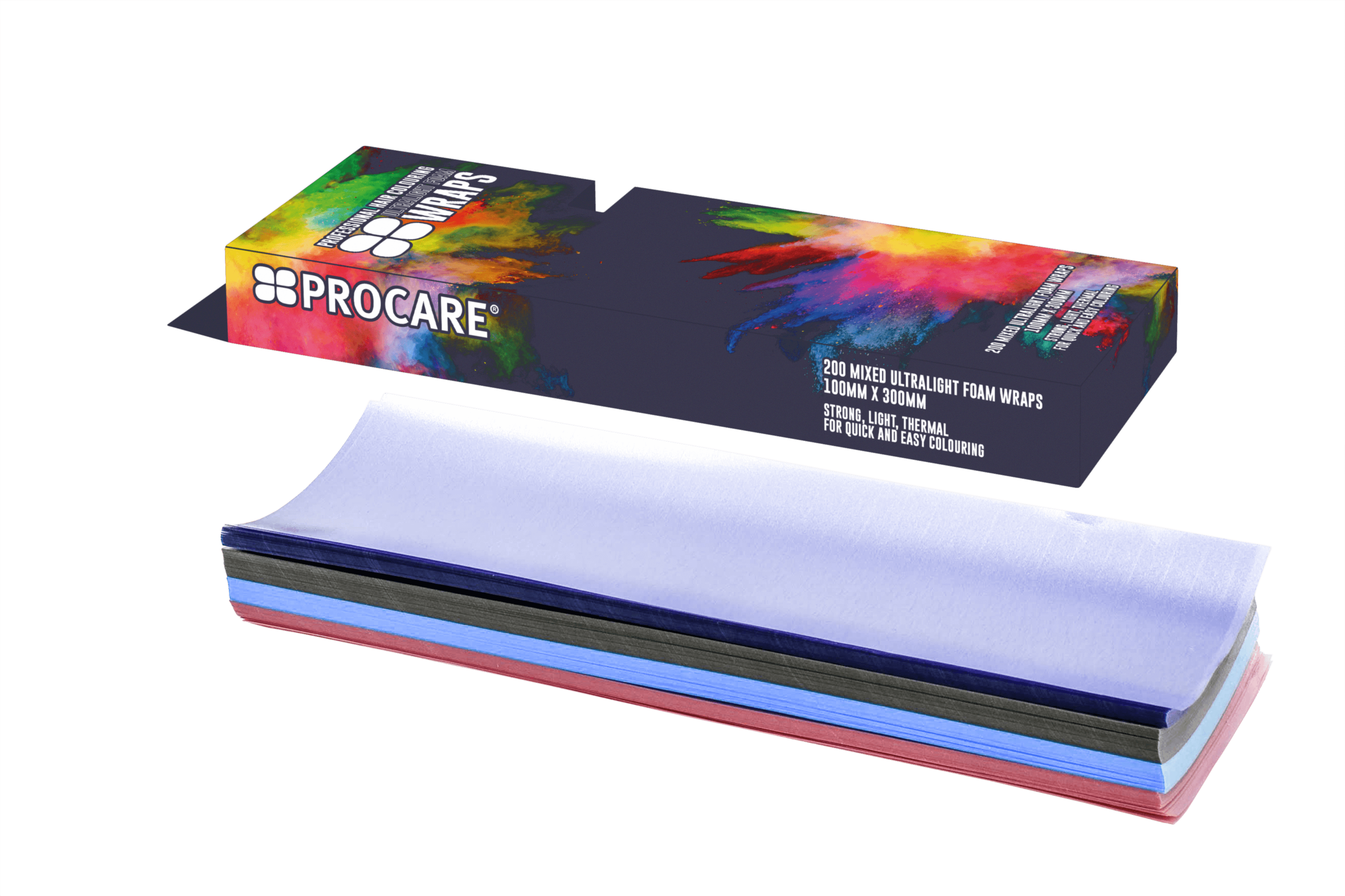 Procare Ultralight Mixed Foam Wraps 100mm x 300mm