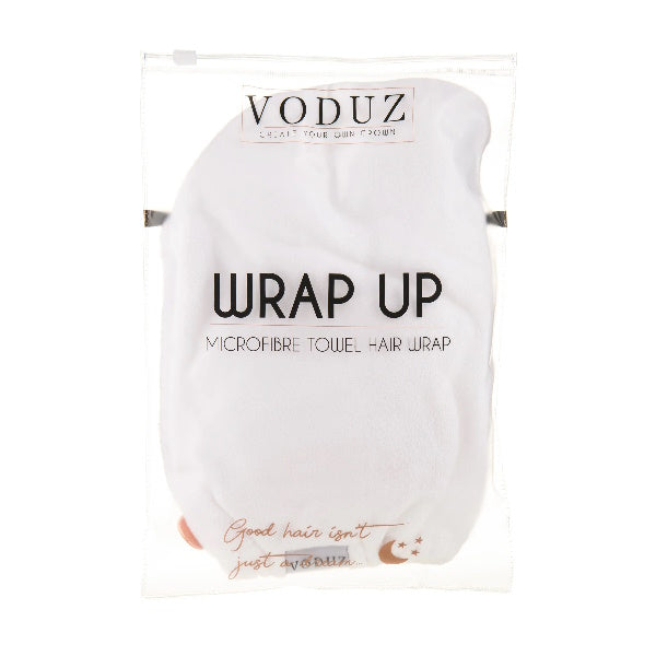 Voduz 'Wrap Up' - Microfibre Towel (White)